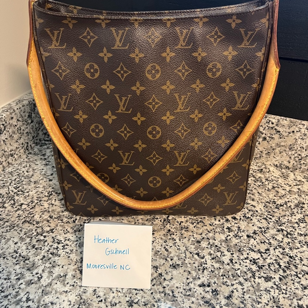 Louis Vuitton Looping GM Brown Monogram Women's Bag